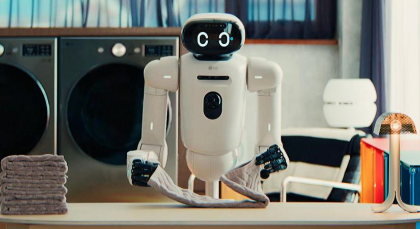 Házimunkamentes otthont ígér az LG új robotja