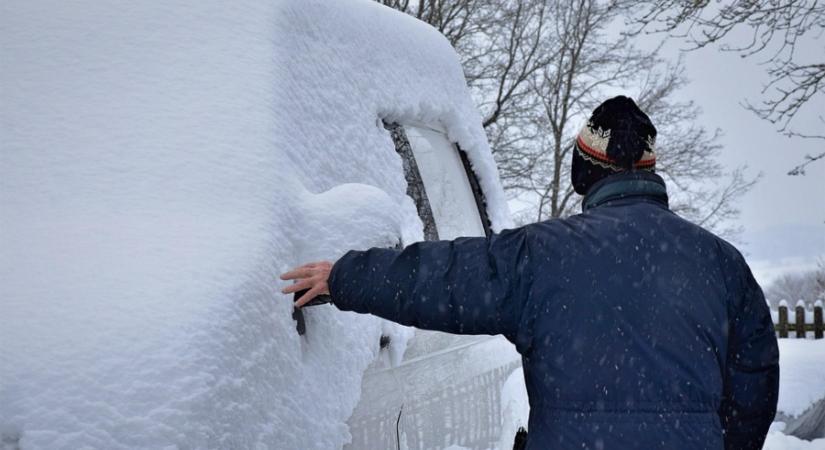 Rövid lesz a szünet, hamarosan érkezik az újabb kiadós havazás