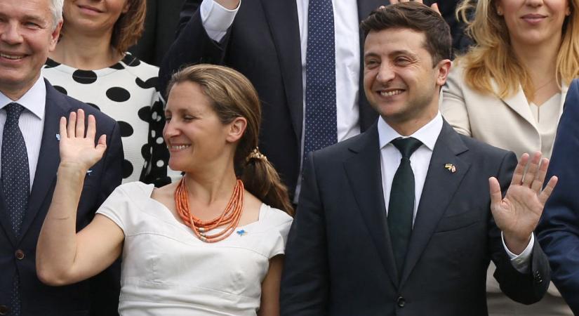 Justin Trudeau korábbi helyettese lesz Zelenszkij tanácsadója