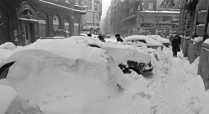 Így számolt be annak idején a híradó a ’87-es nagy havazásról