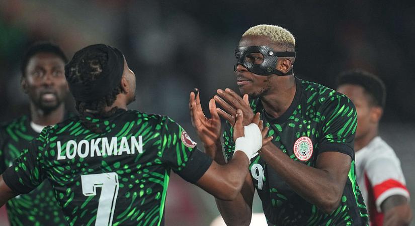 ANK: Osimhen duplázott, Nigéria fölényes győzelemmel jutott tovább – videóval