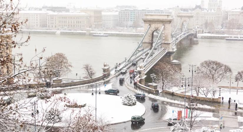 Havazás, hófúvás, ónos eső: narancssárga riasztást is kiadtak keddre