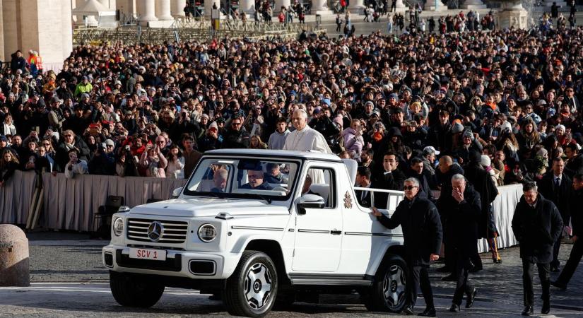 Rendkívüli biztonsági készültség Rómában: mindenki XIV. Leó pápát várja