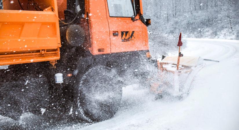 A Magyar Közút felkészült a havazásra