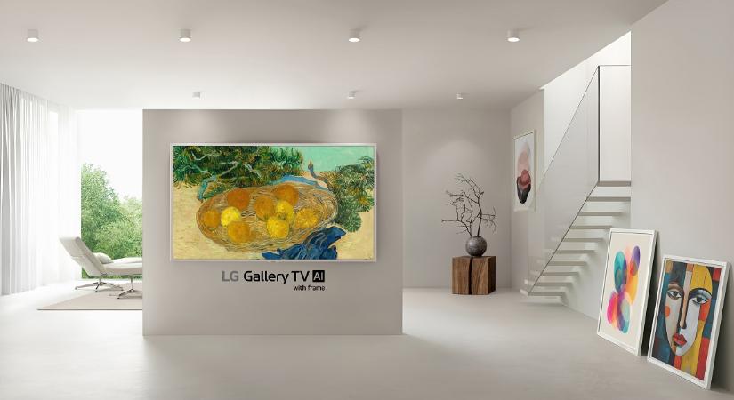 Művészeti ihletésű Gallery tévével bővíti lifestyle tévékínálatát az LG