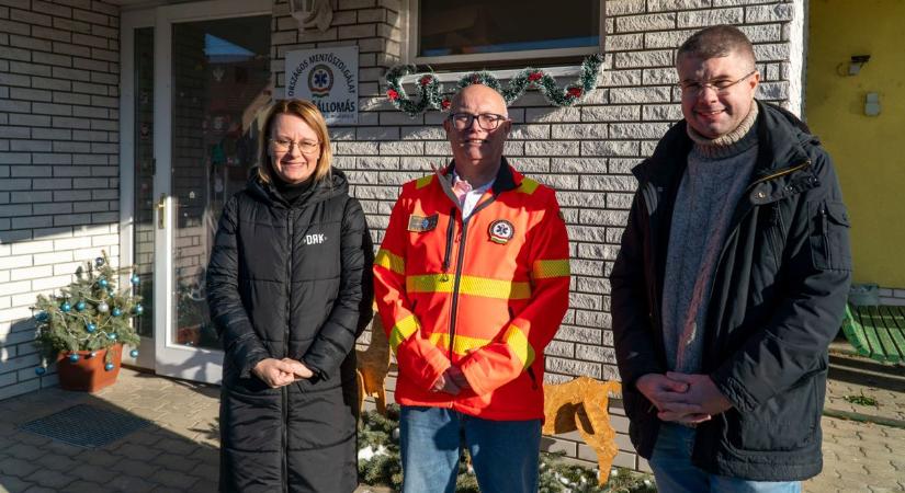 Vizit a celldömölki mentőállomáson