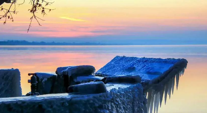 A jéggel érkezik a veszély is – kritikus napok jönnek a Balatonnál