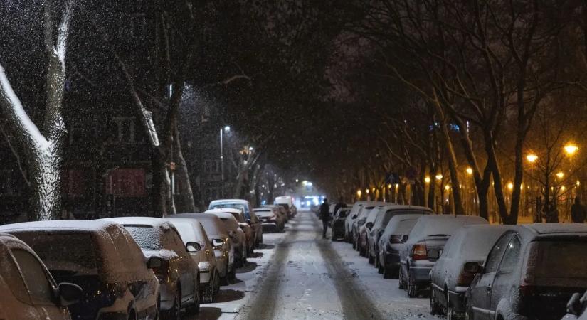 Havazás mindent betakart Budapesten: a fotók magukért beszélnek