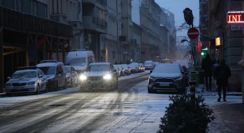 Kedd délután érkezik a havazás második hulláma, 5-15 centi friss hó is hullhat