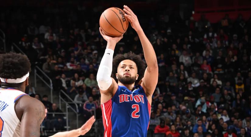 NBA: Cunningham-parádé a Knicks ellen; utolsó másodperces tripla Duranttől