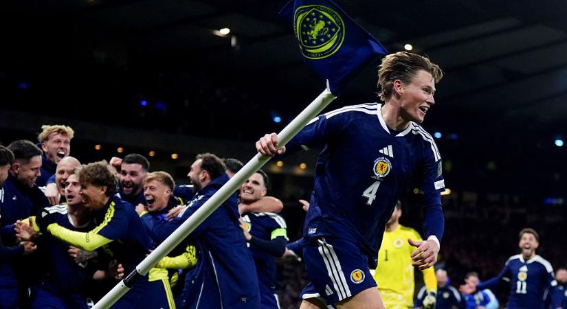 Vb 2026: Skóciában munkaszüneti nap lesz a válogatott első meccse utáni nap