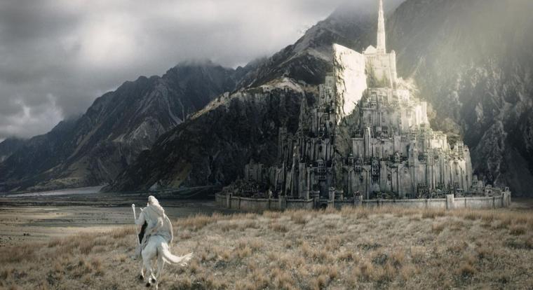 Ez A Gyűrűk Ura Minas Tirith LEGO építmény majd' 100 000 darabból áll és hónapokig készült