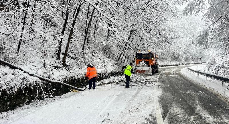 Önkéntesek, rabok is takarították a havat Erdélyben (VIDEÓ)