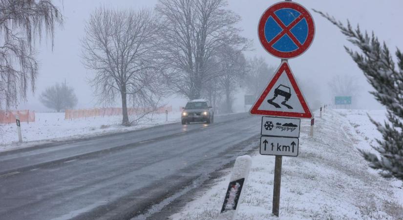 Még csak most jön a java: az utakra fagyhat a friss hóréteg!