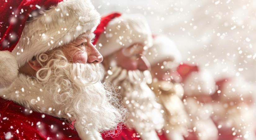 Megtalálod a kakukktojást a Mikulások között? 100 emberből 90-nek beletörik a bicskája: csak a valódi lángészeknek sikerül