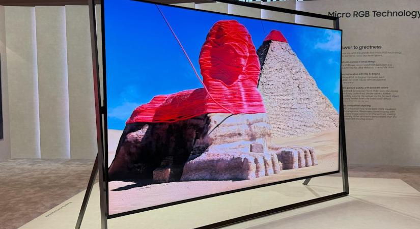 130 colos Micro RGB tévével szolgál a CES közönségének a Samsung