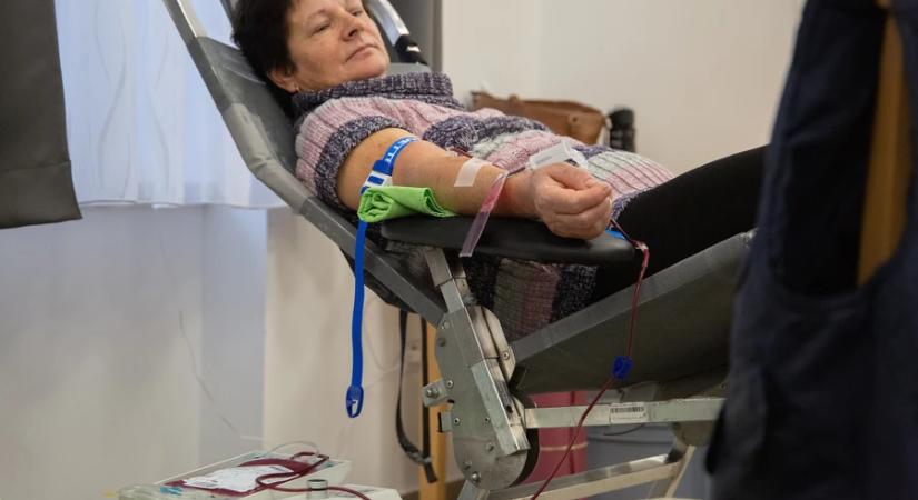 Sikeres évindító véradás Kiskanizsán