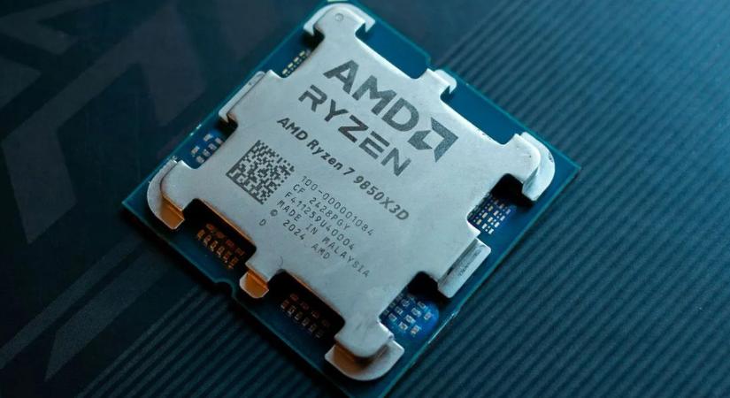 Még gyorsabb lett az AMD csúcsprocija – Itt a Ryzen 7 9850X3D
