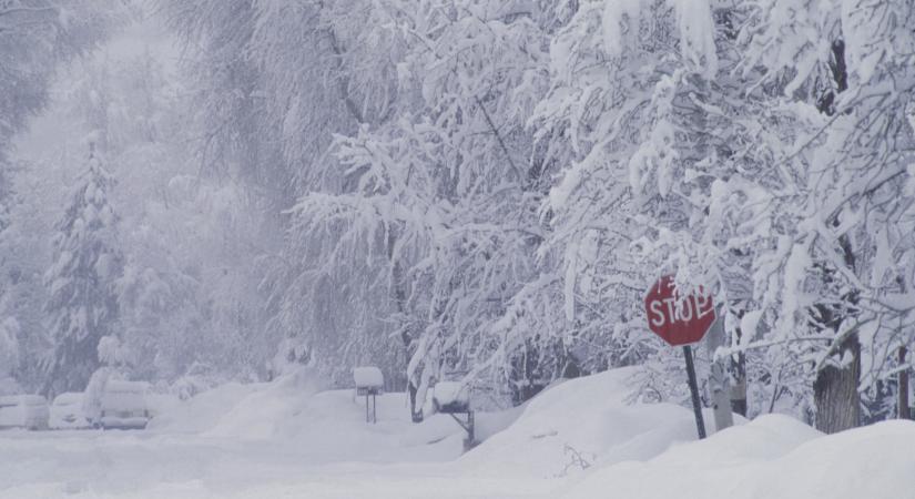Itt a havazás második hulláma, Magyarország szinte teljes területe érintett
