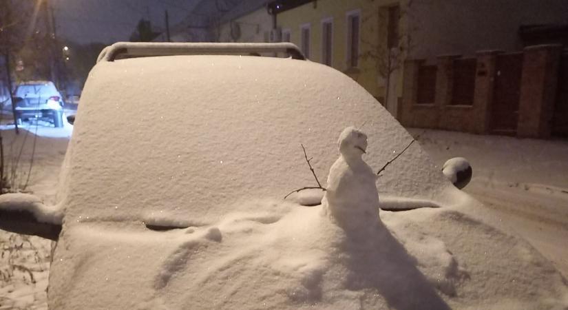 Kiderült: ennyi hó hullott az elmúlt 24 órában Vas vármegyében - és jön az újabb adag