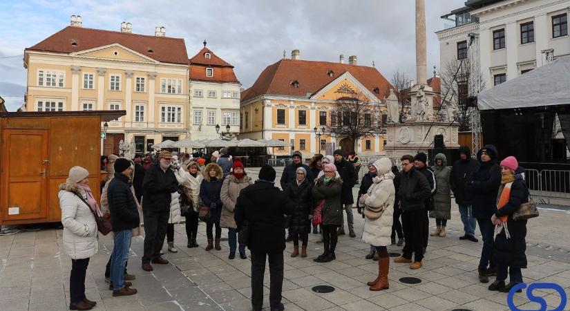 Óévbúcsúztatás városnéző sétával