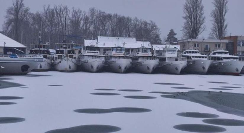 Hamarosan befagy a Balaton