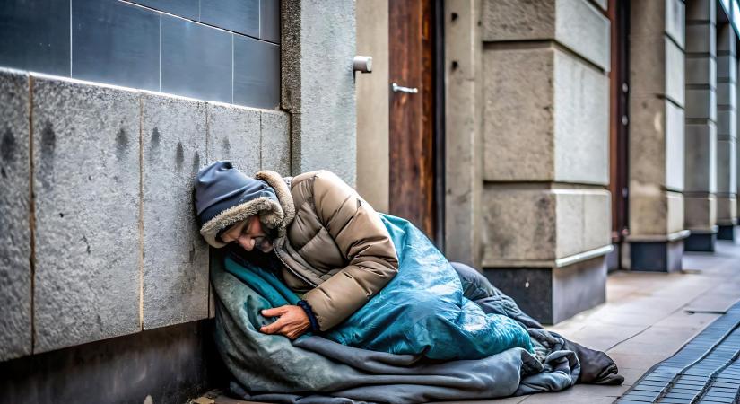 Az Ökumenikus Segélyszervezet a hajléktalanoknak segít a hideg időben