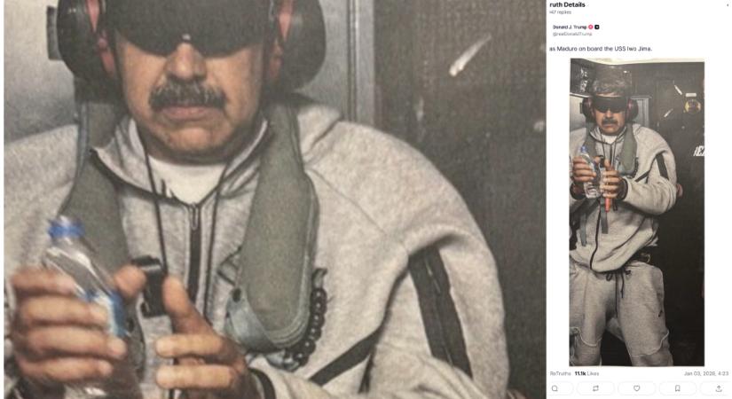 Elkapkodták a Nike webshopból azt a melegítőt, amelyben lefotózták a megbilincselt Madurót