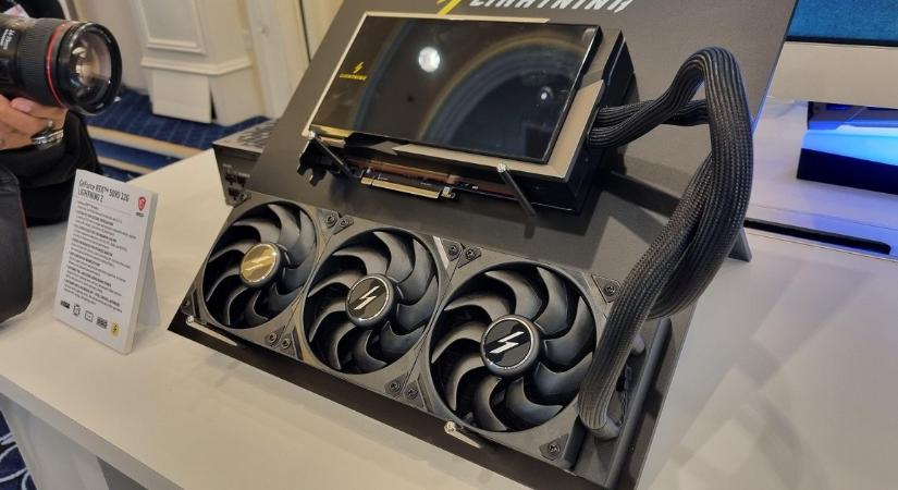 A GeForce RTX 5090 LIGHTNING Z lesz a videókártyák Villám McQueenje