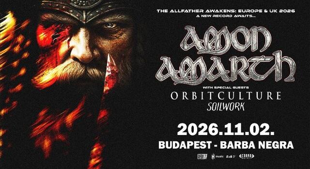 Amon Amarth, Orbit Culture és Soilwork jövő novemberben Budapesten!