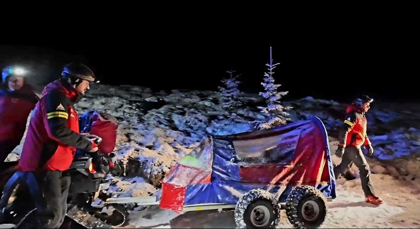 Akcióban a hegyimentők – Egy nap alatt harmincan kerültek kórházba