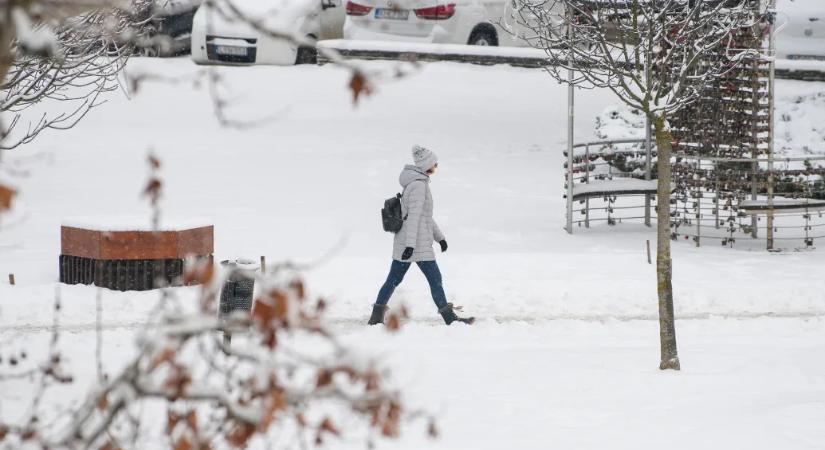 Csaknem másfél évtizede nem volt akkora havazás, mint amit most lát az ország
