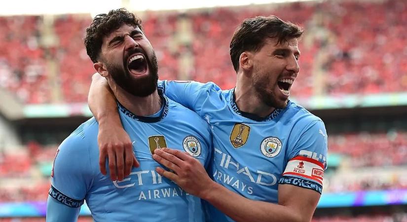 Gvardiolnak a sípcsontja tört el, Dias combsérülést szenvedett, a City ráhajthat Guéhire