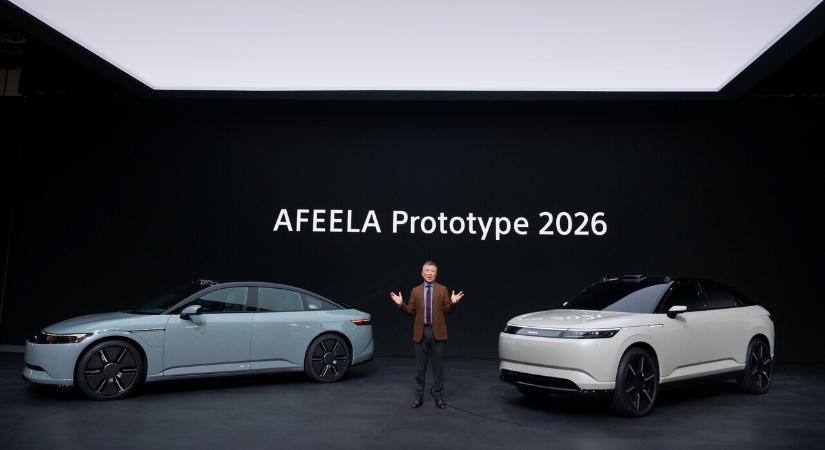 CES 2026: Új autót mutatott be a Sony Honda Mobility