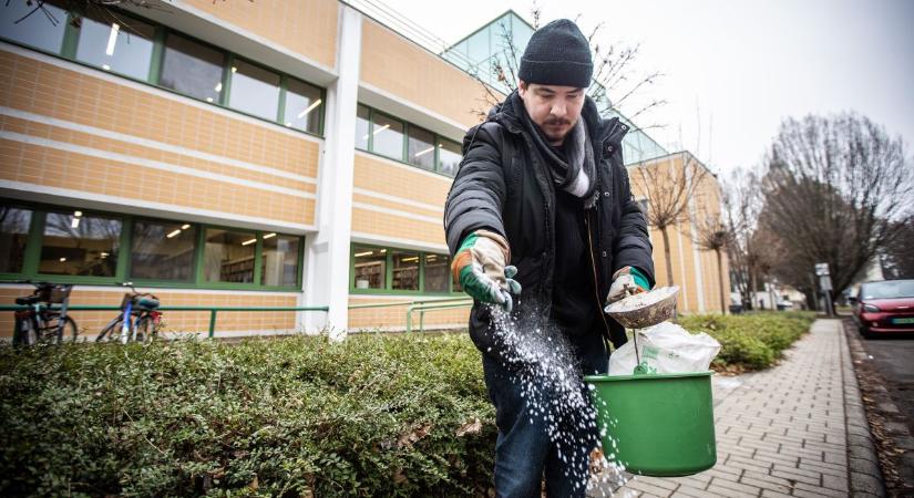 Titkos házi trükk a jeges lépcsők, járdák ellen – sózás helyett