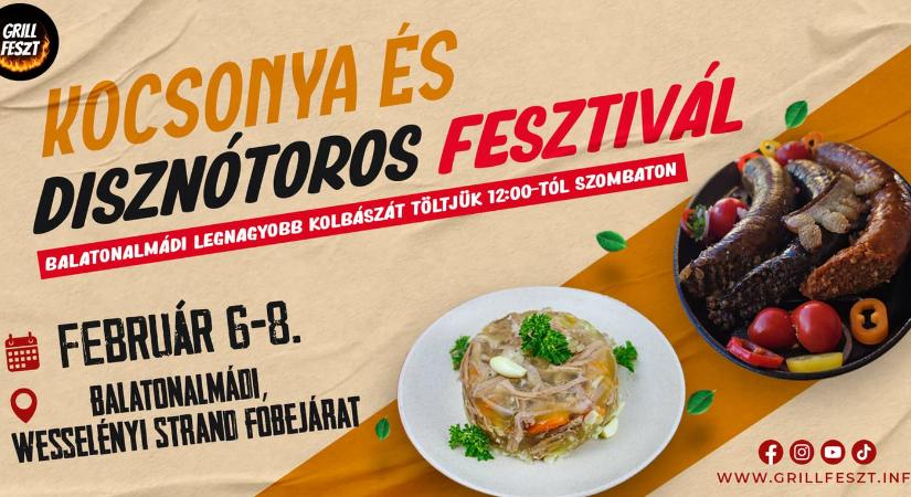 Kocsonya és Disznótoros Fesztivál 2026 Balatonalmádi