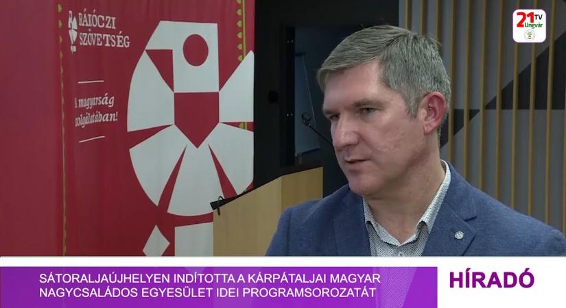 Sátoraljaújhelyen indította a Kárpátaljai Magyar Nagycsaládos Egyesület idei programsorozatát (videó)