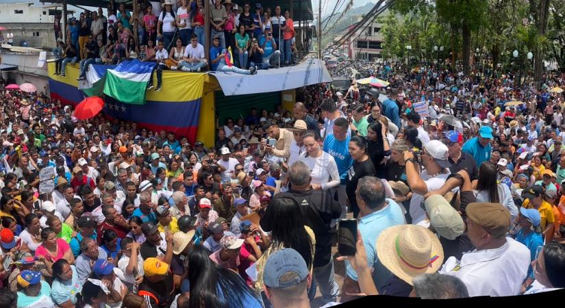 A lehető leghamarabb haza akar térni Venezuelába az ellenzék Nobel-békedíjas vezetője (VIDEÓ)