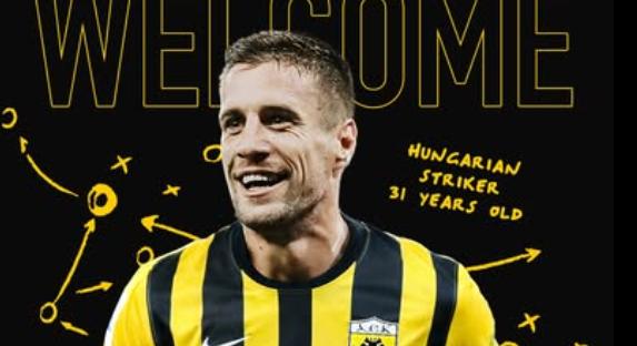 Hivatalos: Varga Barnabás az AEK Athénban folytatja