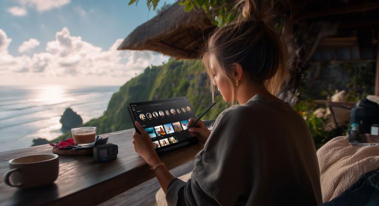 A világ összes memóriáját belepakolták az ASUS és GoPro közösen megálmodott notebookjába