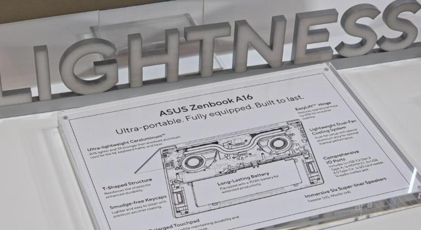CES 2026: A legjobb volt, az is marad? Itt a Zenbook A14 második generációja