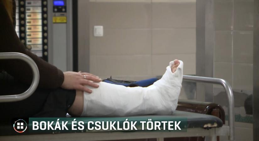 Nagyüzem a mentőknél – megduplázódott a végtagtöréses esetek száma