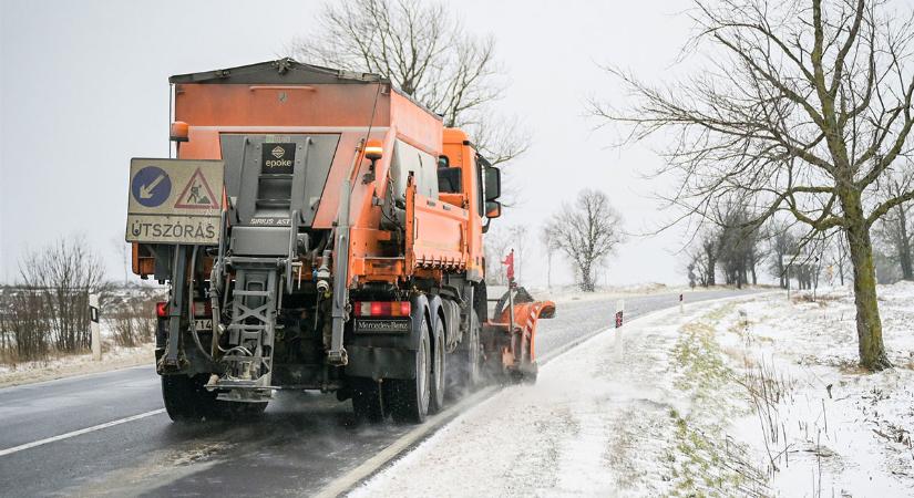 A legmagasabb fokozatba kapcsolt a Magyar Közút
