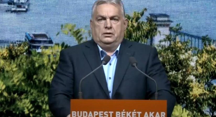 Orbán Viktor: Budapest ma egy bajoktól gyötört, bajból bajba botladozó főváros