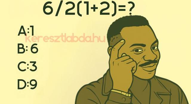 Napi trükkös matek feladat: Sokan elbuknak ezen, pedig csak általános iskolai matek.