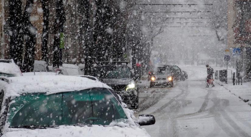 Marad a hideg idő, többfelé havazásra lehet számítani