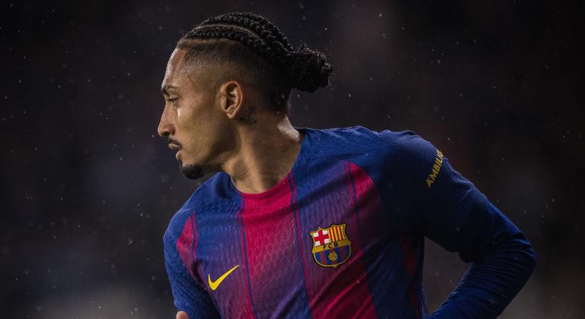 Döbbenet Barcelonában, 100 millió euróért vihetik Raphinhát