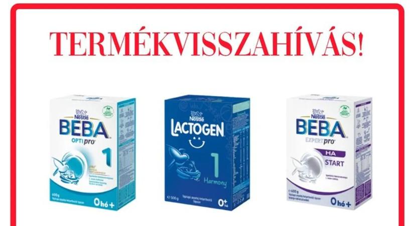 Nagy a baj: nehogy adj belőlük a babádnak, több tápszert is visszahívtak