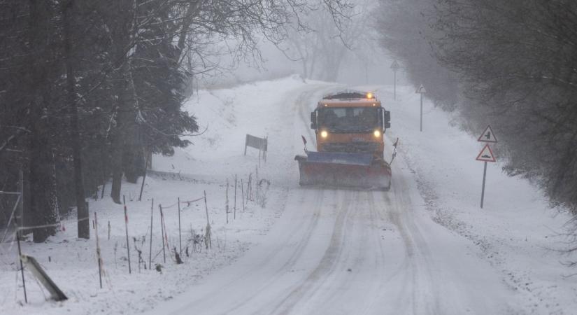 Keleten várható további jelentős havazás