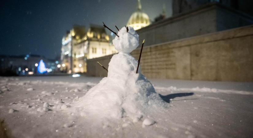 Szerdán keleten várható jelentős havazás